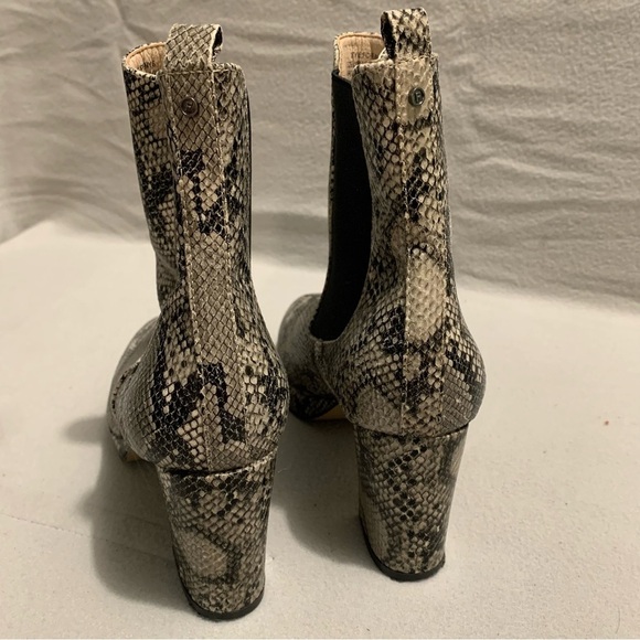 French Connection Penny Chelsea Block Heel Boots sz 8 - Picture 3 of 9